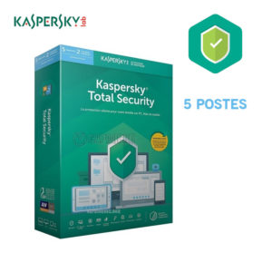 Antivirus KASPERSKY 5 POSTES TOTAL SECURITY MULTI DEVICE