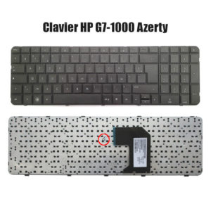 Clavier HP G7-1000 Azerty Noire Neuf et non rétroéclairé