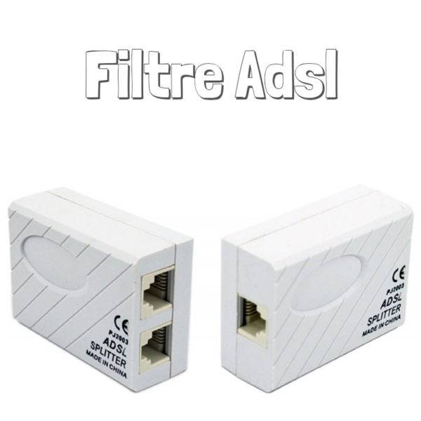 Filtre Adsl Blanc