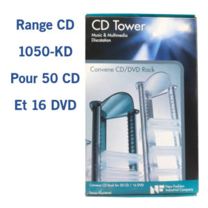 Range CD 1050-KD Pour 50 CD Et 16 DVD