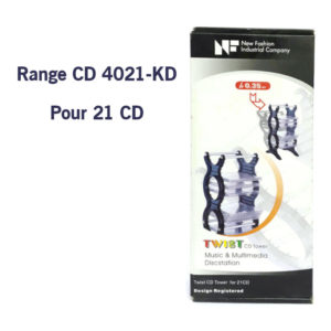 Range CD 5036-KD New Fashion pour 36 DVD - CAPMICRO