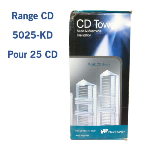 Range CD 5025-KD pour 25 CD New Fashion