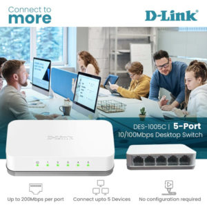 Switch D-LINK DES-1005C 5 ports 10-100 Mbps image #01