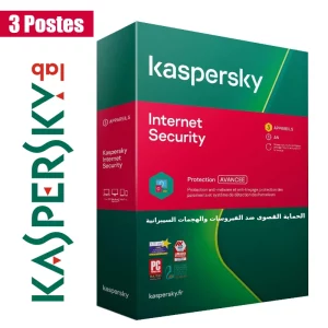 Antivirus Kaspersky 3 Postes Internet Security