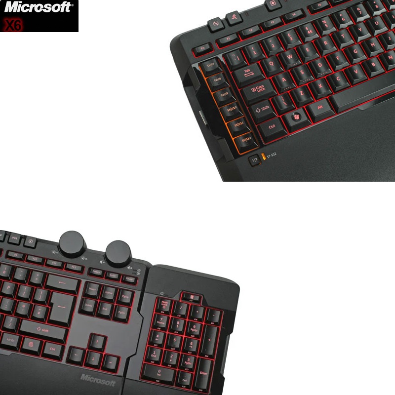 MICROSOFT Sidewinder-X6 Clavier Gamer filaire - CAPMICRO