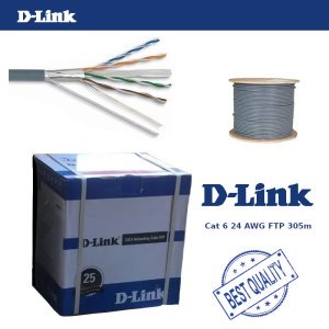 Cable Réseau D-LINK CAT6 FTP 24AWG 305m