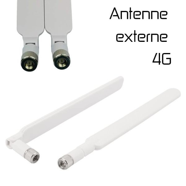 Antenne externe 4G pour caméra de sécurité/routeur, Points d'accès.