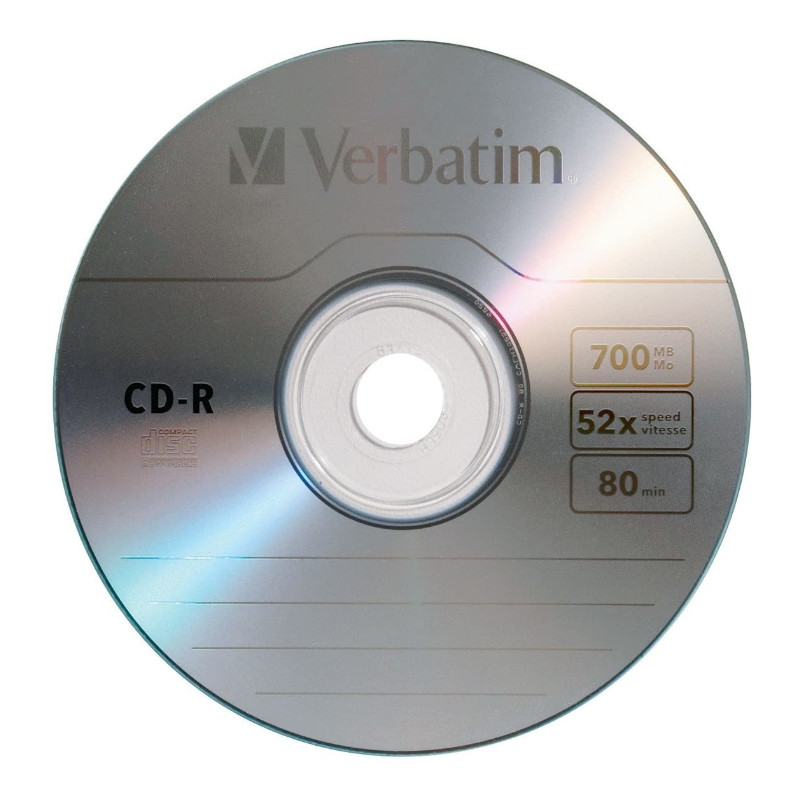 Verbatim CD vierge CD-R 700 Mo 50 pièce(s) (43582). Open iT - Informatique  et Haute technologie