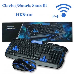 HK8100 combo Clavier & Souris sans fil 2.4 image #00