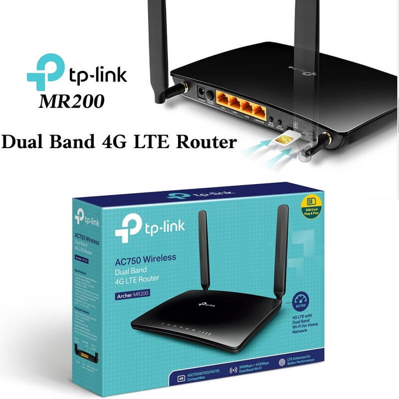 Archer-MR200 Modem/Routeur TP-Link 4G WiFi LTE AC750 image #00