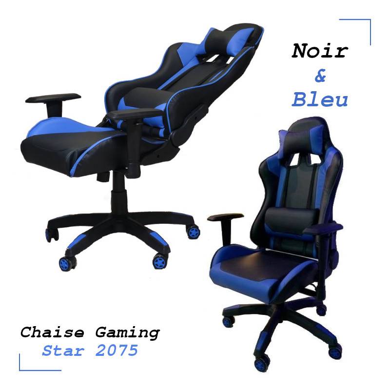 Chaise Gaming star 2075 avec différentes couleurs - CAPMICRO