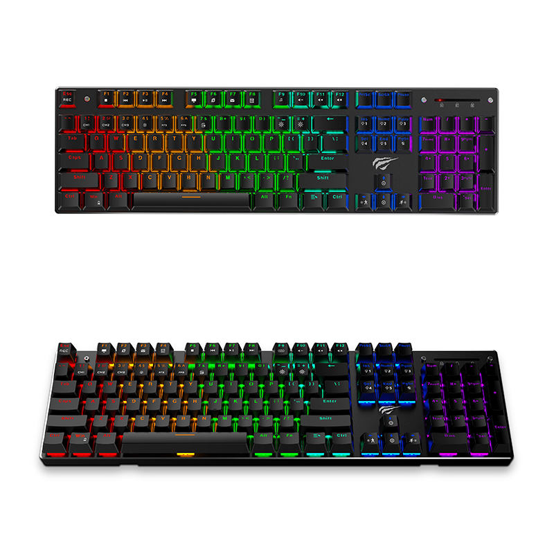 HAVIT Clavier Gamer Mécanique HV-KB498L Rétro-éclairé - CAPMICRO