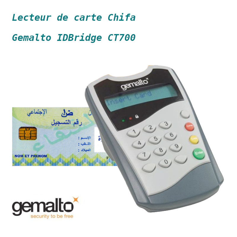 Lecteur carte Chifa Gemalto IDBridge CT700 image #00