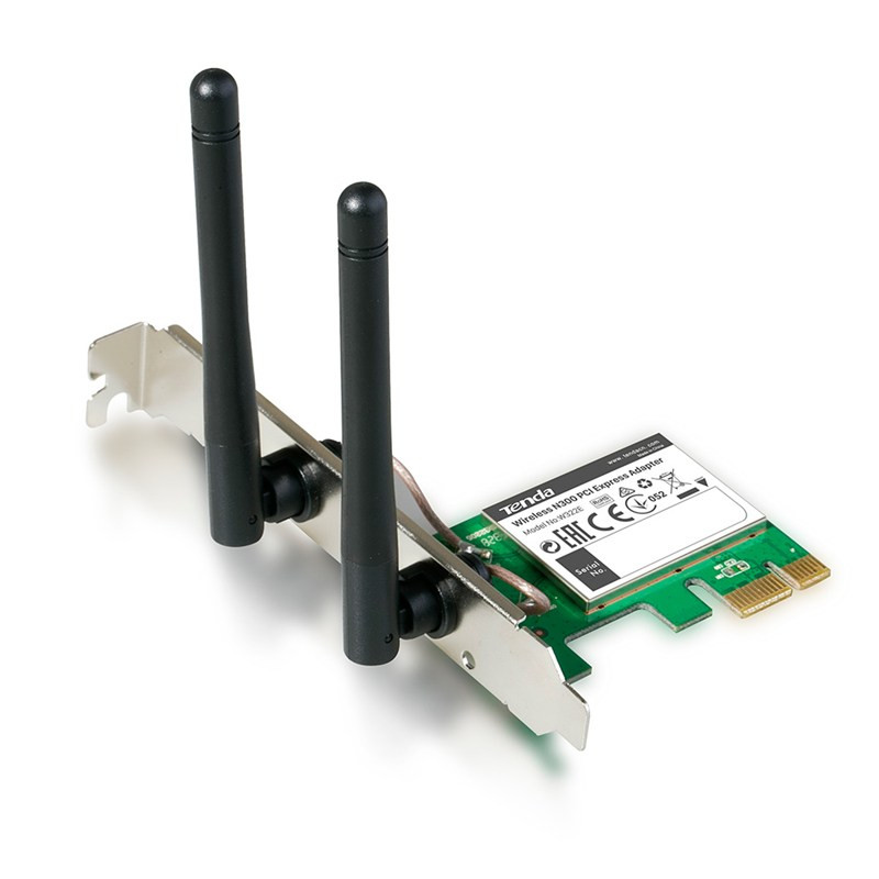 Tenda W322E Carte Réseau PCIe Wifi N 300 Mbps - CAPMICRO