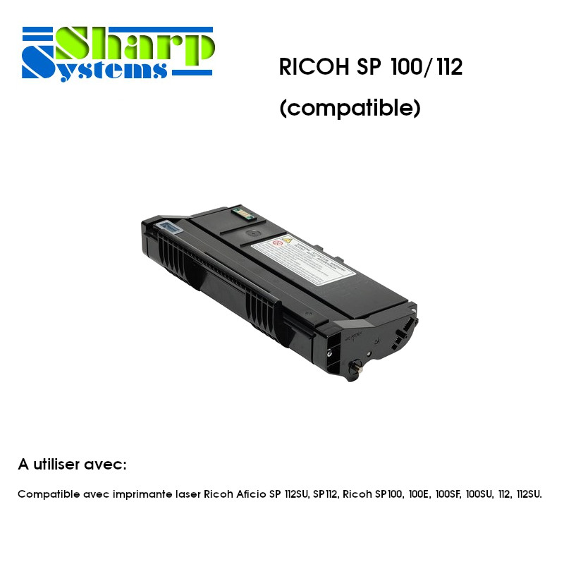 Toner RICOH SP-100-112 (compatible) image #00