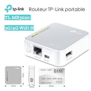 Routeur TP-Link portable TL-MR3020 3G 4G WiFi N image #01