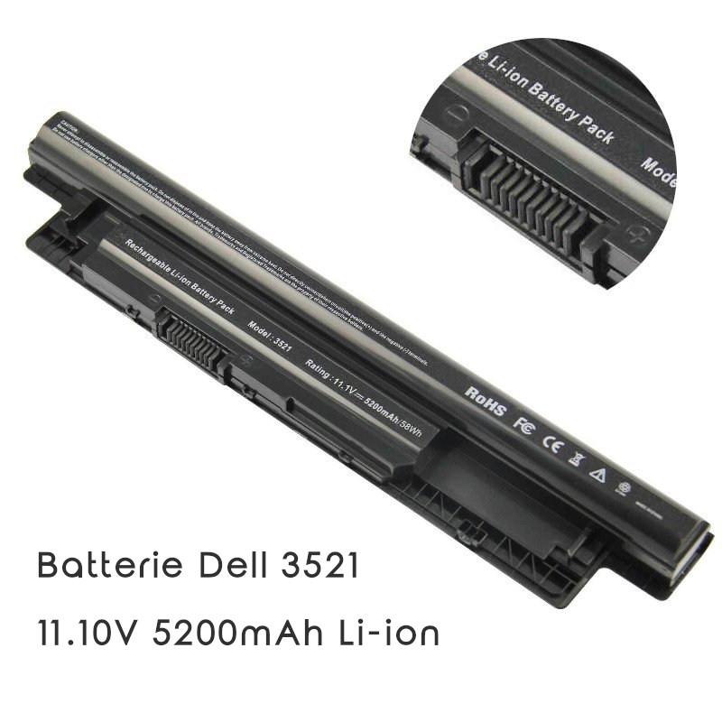 Batterie Dell 3521 11.10V 5200mAh Li-ion