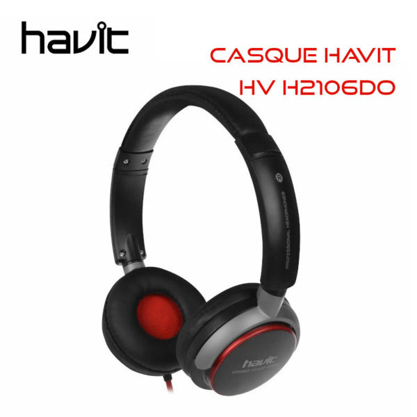 Casque Havit HV H2106D Mobile Pc Noir filaire image #00
