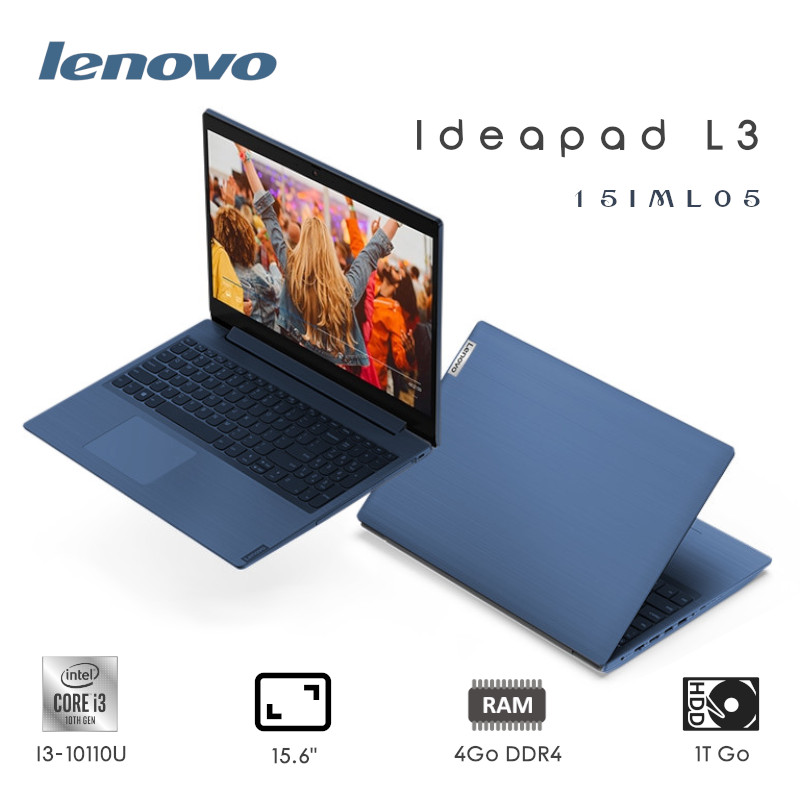 Lenovo IdeaPad L3 i3-10110U 4Go 1To 15.6 Abbyss Blue image #0