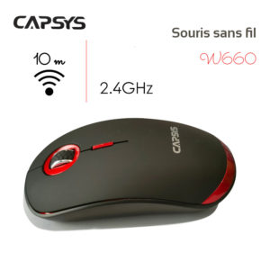 Souris sans-fil Capsys W660 2.4GHz couleurs disponibles image #00