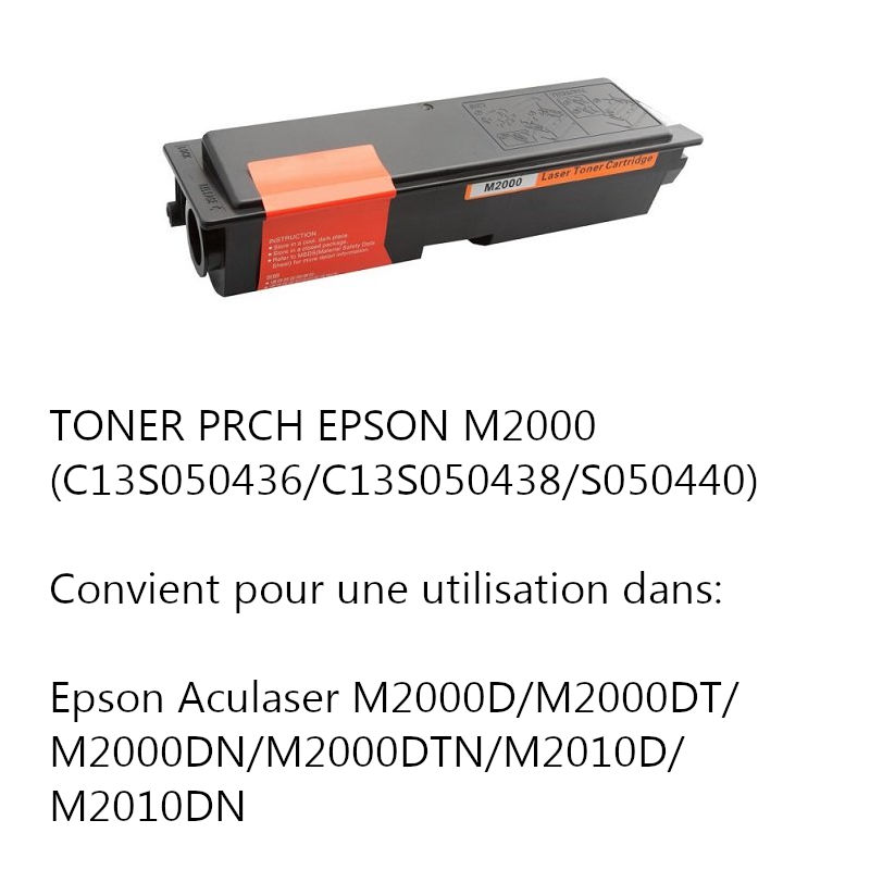 TONER PRCH EPSON M2000 (C13S050436 ..38 S050440)