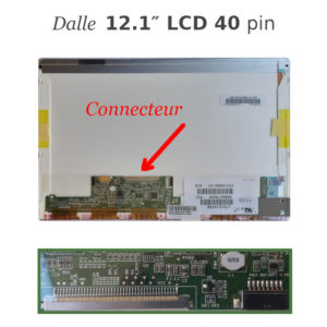 Dalle 12.1 LCD 40 pin pour pc portable LTN121AT06