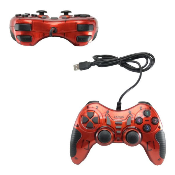 Manette de Jeux USB avec Vibration CAPSYS GS806 image #02