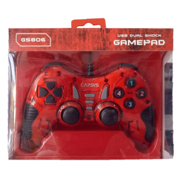 Manette de Jeux USB avec Vibration CAPSYS GS806 image #03