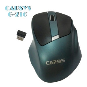 Souris Sans-Fil CAPSYS G-216 2.4 Ghz Résolution 1600 dpi