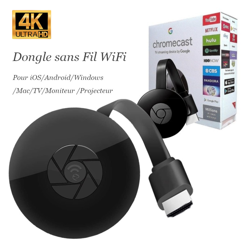 Acheter Clé TV Mirascreen G2, Dongle Chromecast, récepteur d