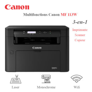 IMPRIMANTE A4 CANON LASER NOIR/BLANC / 33PPM / RECTO-VERSO / WiFi- LBP  223DW - trade solutions company