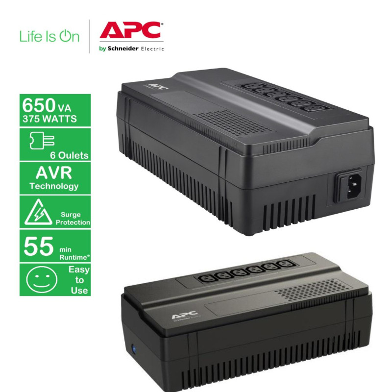 Onduleur APC BV650I 6 Prises Onduleurs - CAPMICRO