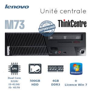 Unité centrale Lenovo ThinkCenter M73 -occasion image principale