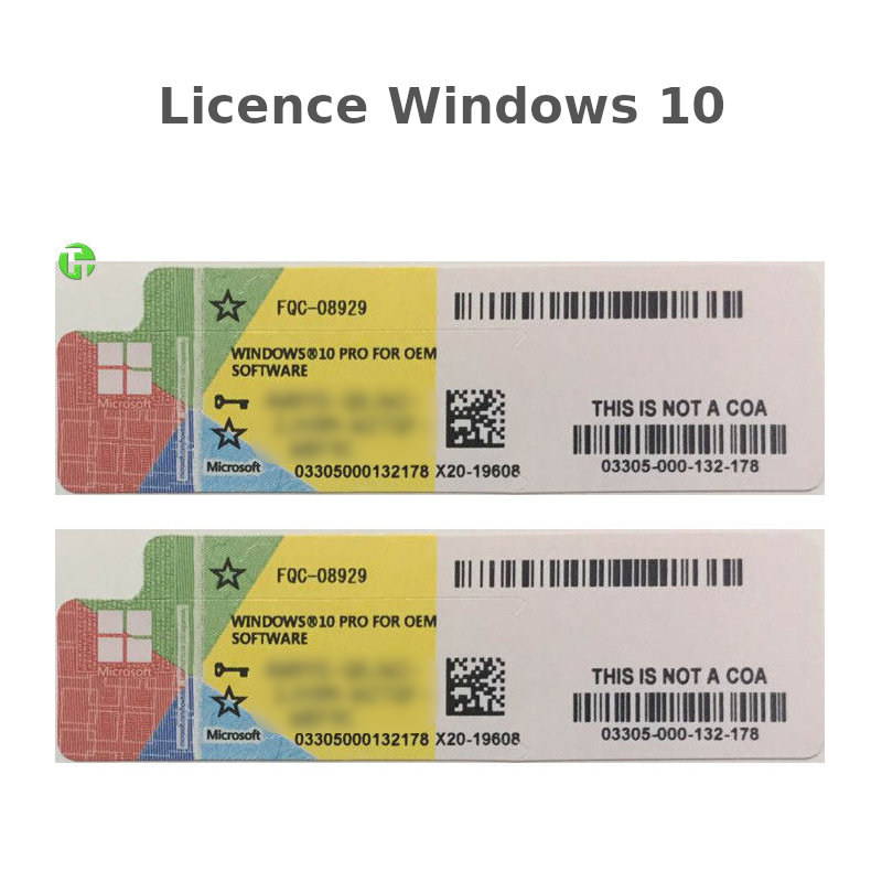 Licence Windows 10 Pro 64 bits FR - Bon Comptoir