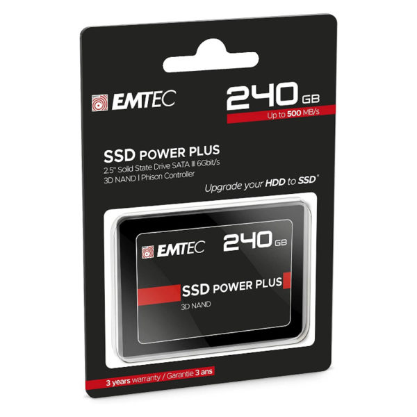 SSD 240GB EMTEC X150 ECSSD 2.5" SATA III 6Gb S image #03