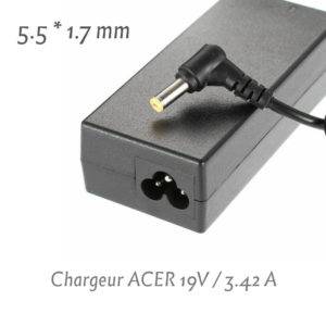 Chargeur Acer 19V 3.42 A (5.5x1.7)
