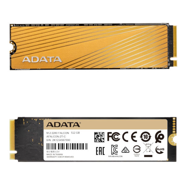SSD NVMe ADATA 512GB Falcon M.2 2280 3D NAND PCIe image #02