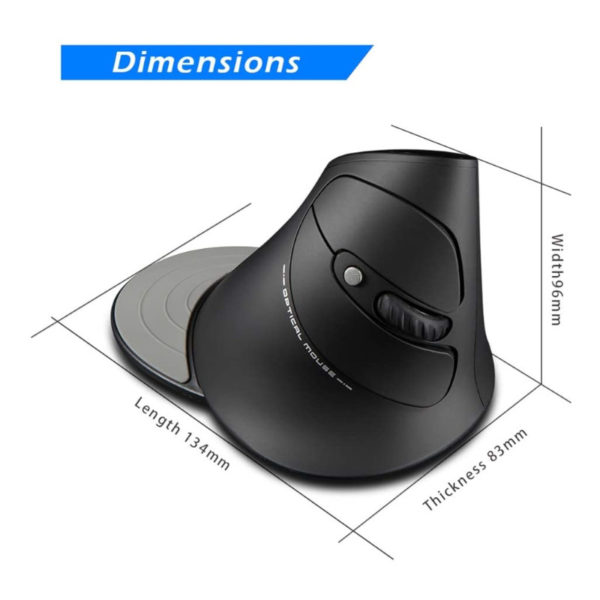 Souris Gaming sans-fil Zelotes F-17 2400 dpi 6 Boutons wifi image #08