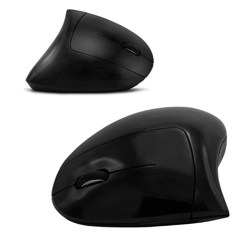 Souris sans Fil, 2,4 G Souris Optique Ergonomique sans Fil, Silencieux,  avec Récepteur USB, 6 Boutons, pour A150