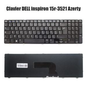 Clavier DELL Inspiron 15r-3521 Azerty avec pavé numérique