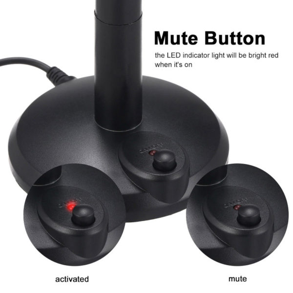 Microphone USB M-309 Plug & Play Rotation 360 degrés image #04