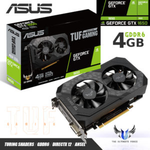 Asus GeForce GTX-1650 TUF-Gaming 4GB Nvidia GDDR6 (TUF-GTX1650-4GD6-GAMING) image #01