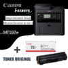 Imprimante MF237w Laser Monochrome Canon 4-en-1 + Toner original