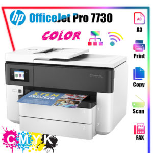 HP A3 OfficeJet-Pro 7730 Imprimante Couleur Multifonctions Wifi jet d'encre image #01