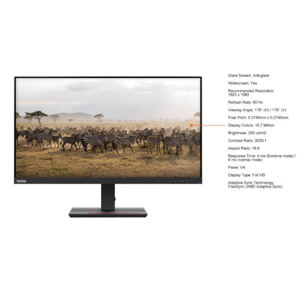 Ecran ThinkVision S24e-20 23.8 FHD 920 x 1080 image #04