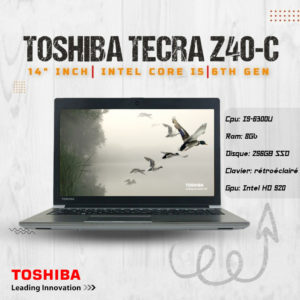 Laptop Toshiba Tecra Z40-C I5-6300U 8Gb 256GB SSD 14 image #01