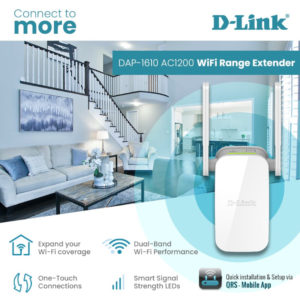 Répéteur Wi-Fi AC1200 DAP-1610 Dual Band D-Link image #01