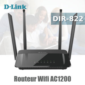 Routeur Wifi AC1200 D-Link DIR-822 Ethernet Dual Band image #01