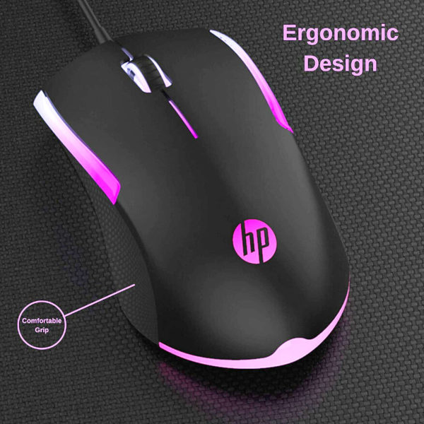Souris Gaming HP M160 filaire (USB) RGB 1000 DPI image #03