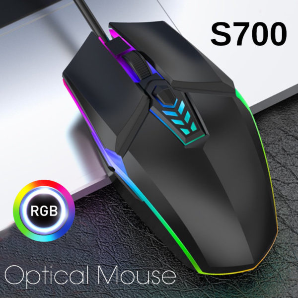 Souris optique filaire S700 RGB USB image #01